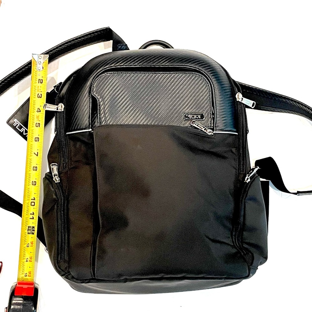 TUMI Alpha Luxury Travel Backpack Black - Picture 10 of 13